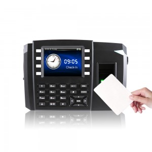 3G WIFI Wireless Fingerprint Time Attendance System mei ynboude reservekopy Li-batterij (TFT600)