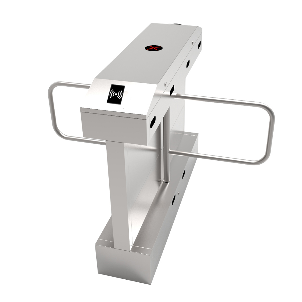 OEM/ODM Manufacturer Tripod Turnstile Supporting Fingerprint Reader - Elegant Cost-effective Entrance Control System Swing Barrier Turnstile With LCD Display For Additional Lane (SBTL2200) –...