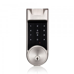 Outdoor American deadbolt RFID 13.56MHZ IC card door lock with touch screen and Bluetooth (AL30B)