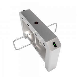 Swing Barrier Turnstile ជាមួយនឹងរនាំងពីរសម្រាប់គន្លងបន្ថែម ដែលត្រូវបានរចនាឡើងសម្រាប់បរិមាណចរាចរណ៍ខ្ពស់ (SBTL3200)