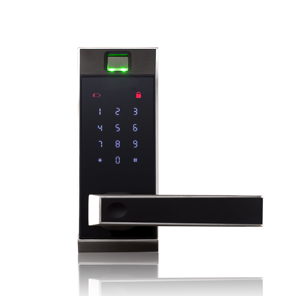 Chinese wholesale Fingerprint Door Lock - American latch Bluetooth fingerprint lock digital hotel lock with Mobile Phone APP (AL20B) – Granding