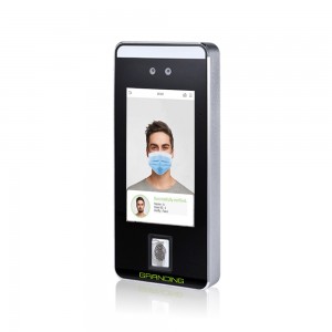 Scanner de palma opcional com reconhecimento facial mascarado com luz visível (FacePro5 FacePro5-P)