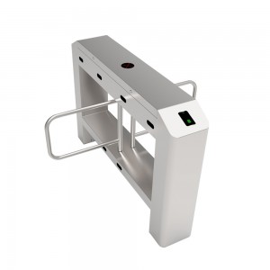 Swing Barrier Turnstile Yenye Vizuizi Viwili kwa Njia ya Ziada Iliyoundwa kwa Kiwango cha Juu cha Trafiki (SBTL3200)