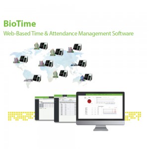 Software puternic de gestionare a timpului de prezență, bazat pe web, cu amprentă biometrică a feței, cu aplicație pentru telefon (BioTime 8.0)