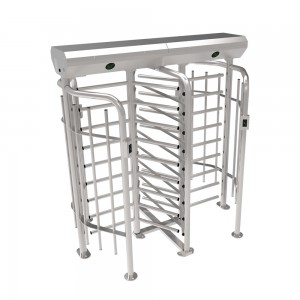 Plena altitudo Duplex Porta Turnstile cum Fingerprint et RFID Access Control System (FHT2300D)