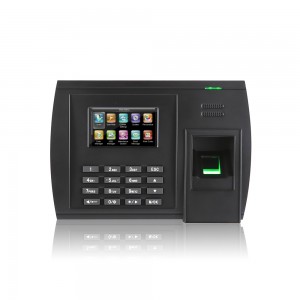 Huab-raws li Biometric Fingerprint Sijhawm Tuaj Kawm Ua Haujlwm Txhawb 3G Network (5000T-C)