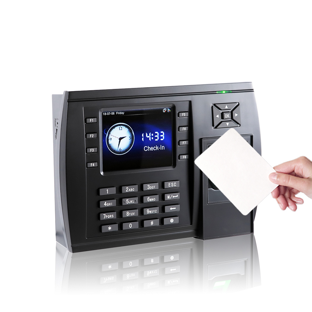 Factory best selling Iris Access Control Turnstiles - Biometric Multi-Media Fingerprint Time Clock With GPRS (TFT500) – Granding