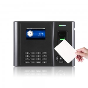 NFC Card Fingerprint System Time Attendance Biometric Access Control Time Pro cum inaedificata Tergum altilium (GT210)