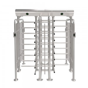 Turnstile Jangkungna Pinuh Biometrik Sareng Panto Ganda (seri FHT2400D)