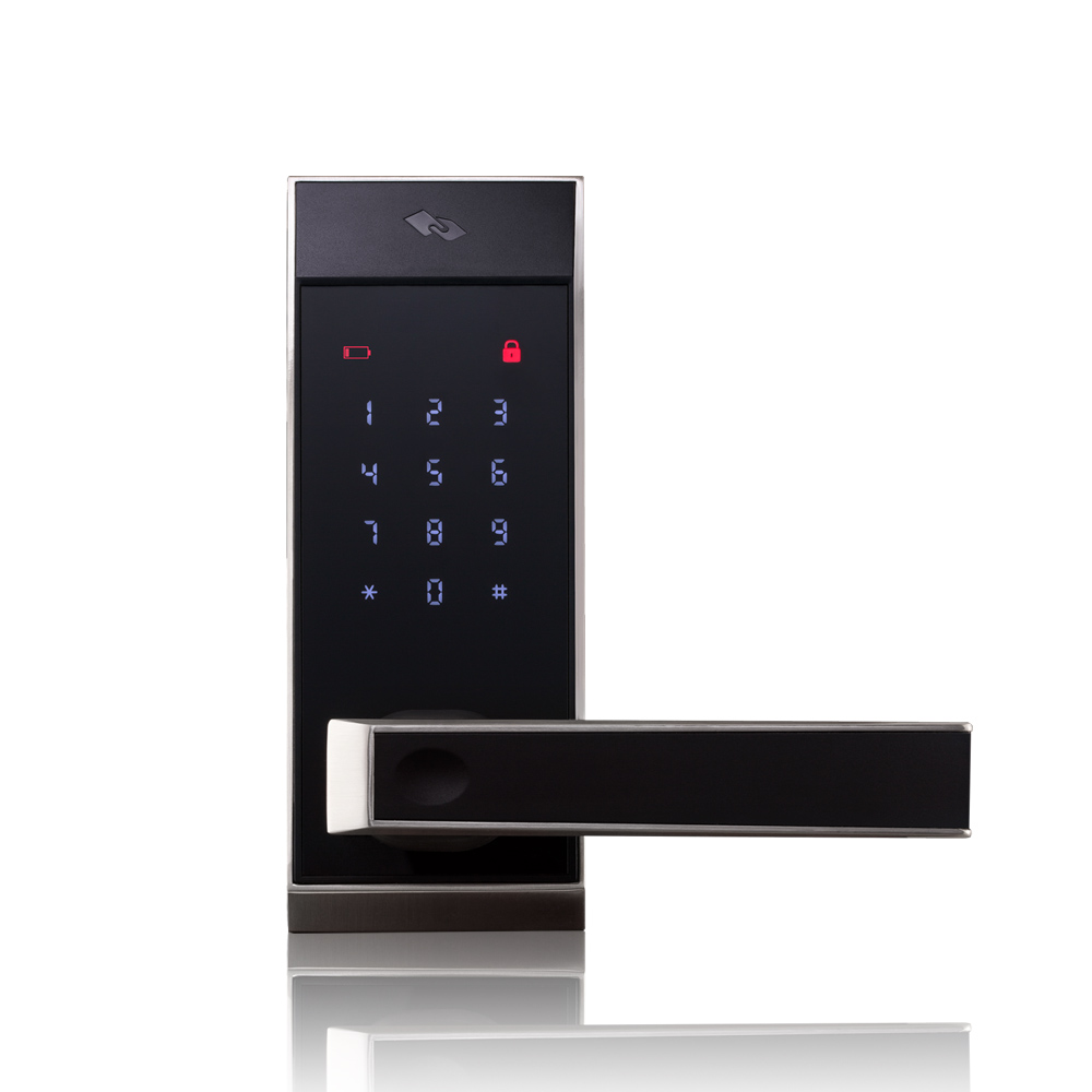 100% Original 125khz Card Fingerprint Door Lock With Usb And Oled Display - Bluetooth Door Lock with IC card and Password American Mortise (AL10B) – Granding