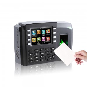 3G WIFI Wireless Fingerprint Time Attendance System With Built-in Backup Li-battery (TFT600)