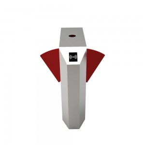 Dual Lane Additional Lane Automatic Security Flap Barrier Turnstile Gate  (FBL2200 Pro)