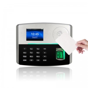 System Rheoli Mynediad RFID Olion Bysedd Biometrig Drws NFC Gyda POE Dewisol wedi'i Gynnwys (S810)