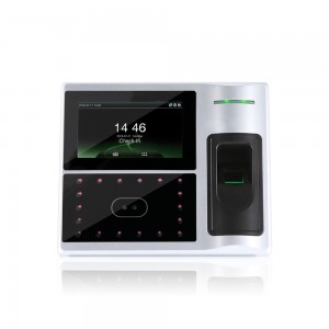 Inbyggt Li-batteri Biometriskt ansiktsigenkänning Fingerprint Access Control System med 4G (FA1-H / 4G)