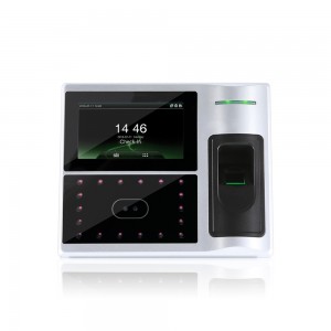 FA1-H Biometric Face Recognition Access Control Fingerprint Time Clock With Web Attendance Software