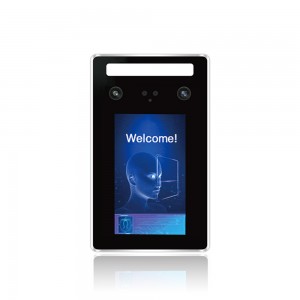 (FA7000) Waterproof Linux TCP/IP Kov npo Dynamic Face Recognition Access Control Lub Sijhawm Tuaj Kawm