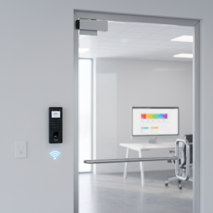 SenseFace 2A Multi-Biometric Access Control Terminal With Face Recognition and Fingerprint Time Clock