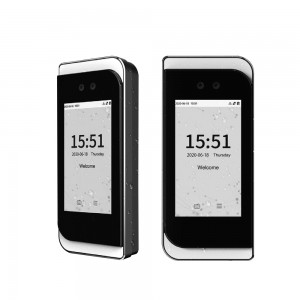 Sistema de control de acceso de recoñecemento facial resistente á intemperie ZKT SpeedFace (FacePro3)