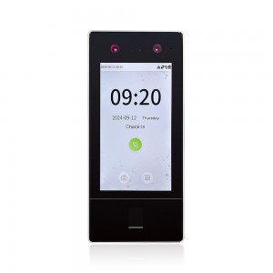 Big Capacity 50000 faces and 50000 fingerprints Visible Light Facial Recognition Time Clocks Attendance System (FacePro7 Plus)
