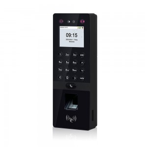 SenseFace 2A Multi-Biometric Access Control Terminal With Face Recognition and Fingerprint Time Clock