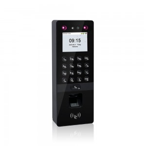 Latino Spanish Language OEM Biometric Face Access Control Fingerprint Time Attendance Compliant With Chile Labor Law