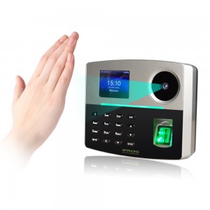 Biometric Fingerprint Palm Recognition Time And Attendance Machine With POE And Software ZK time 5.0 (GT800/POE)