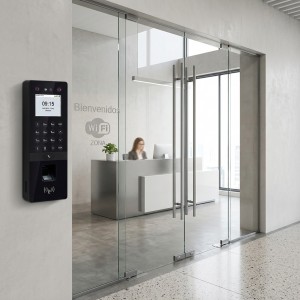 Latino Spanish Language OEM Biometric Face Access Control Fingerprint Time Attendance Compliant With Chile Labor Law