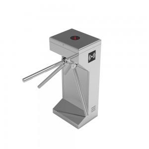 (TR100) Security Facial Access Control Fingerprint RS485 Communication Interface Stainless Steel Barrier Gate Automatic Tripod Turnstile