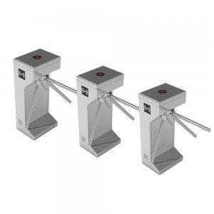 (TR100) Security Facial Access Control Fingerprint RS485 Communication Interface Stainless Steel Barrier Gate Automatic Tripod Turnstile