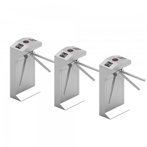 Drop Arm Tripod Turnstile With Optional Biometric Facial Recognition Access Control System (TR120)