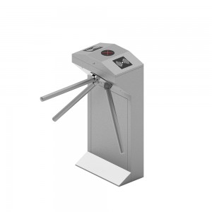 Tee caj npab Tripod Turnstile Nrog Kev Xaiv Biometric Lub ntsej muag Pom Kev Pom Kev Tswj Xyuas (TR120)