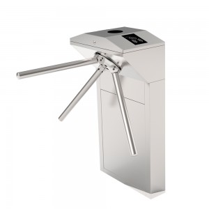 Turnstile me trekëmbësh gjysmë automatike ekonomike prej çeliku inoks (Model TS1000 Pro)