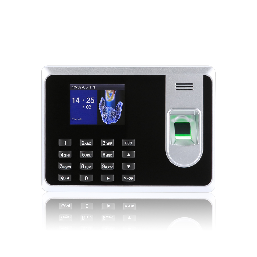 factory low price Intelligent Four Door Access Control Panel With Box - Excel Attendance Report Biometric Fingerprint Access Control For Door Lock System With TCPIP And SSR (T8-A) – Granding