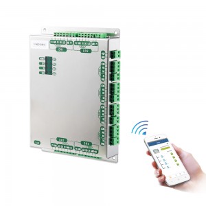 Metal housing TCPIP four doors access controller with RFID access control panel (C4-Smart)