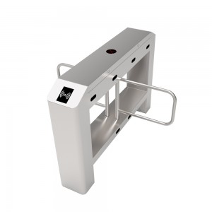 Swing Barrier Turnstile miaraka amin'ny sakana roa ho an'ny lalana fanampiny natao ho an'ny habetsahan'ny fifamoivoizana be (SBTL3200)