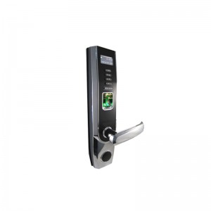 ล็อคประตูด้วยลายนิ้วมือการ์ด 125KHZ พร้อม USB และจอแสดงผล OLED (L5000)