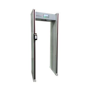 Temperature Detector Walk Through Metal Detector nga adunay Fever Detector (ZK-D3180S-TD)