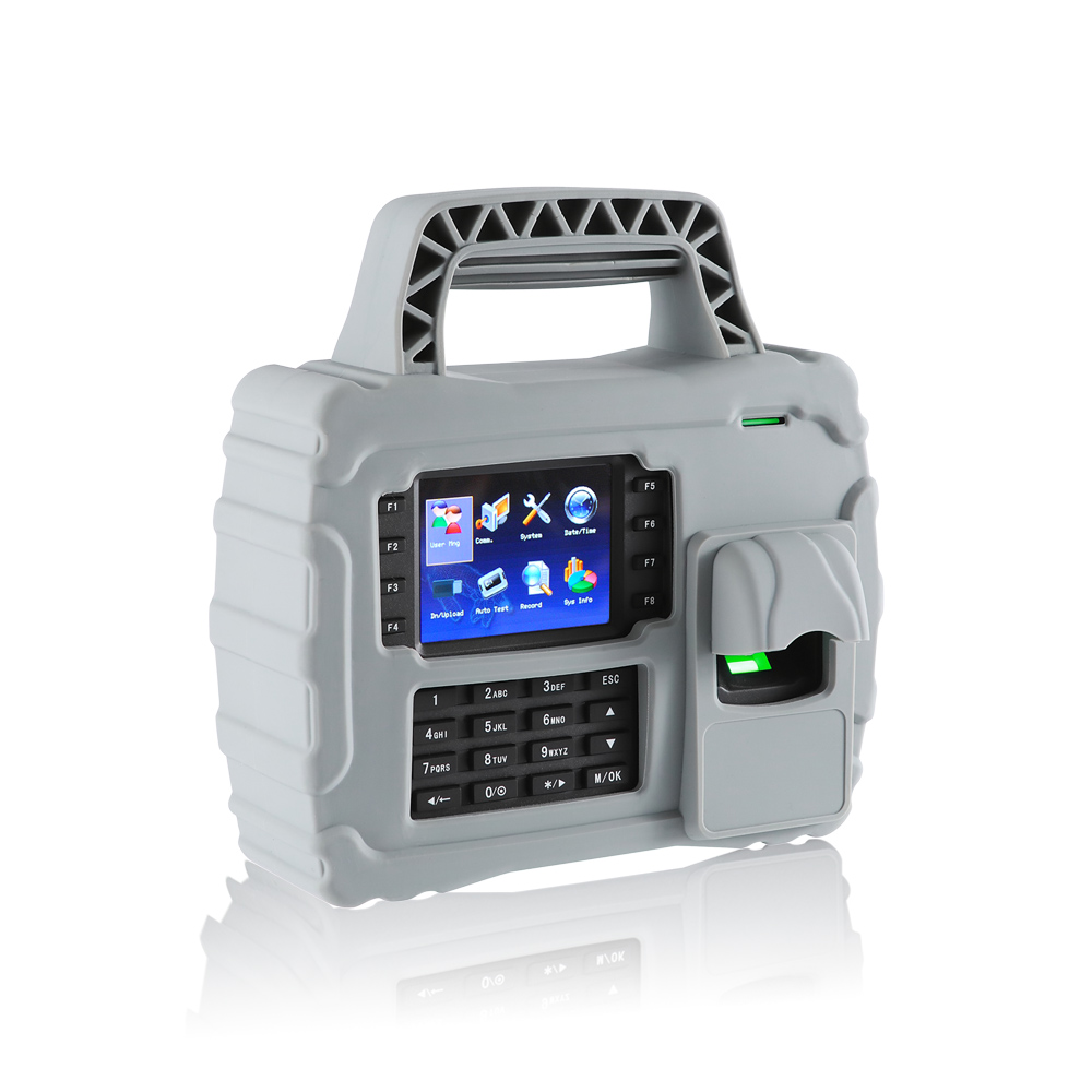 Fixed Competitive Price Biometric Gsm Network Time Attendance - S922 Portable Web based Biometric Fingerprint Time Attendance System ((TFT500P) – Granding
