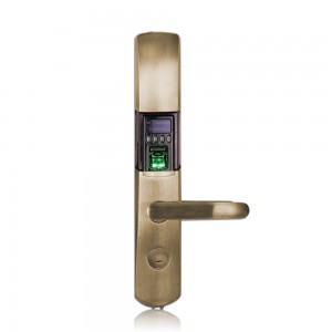 Intelligent Fingerprint Lock nga adunay OLED display ug USB interface (L9000)